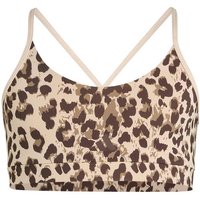 ADIDAS Kinder BH SPORT-BH, ANIMALPRINT, Größe 152 in Braun