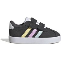 ADIDAS Kinder Freizeitschuhe VL Court 3.0, Größe 21 in Grau