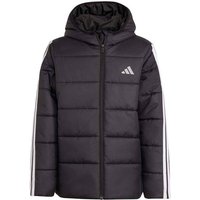 ADIDAS Kinder Jacke Essentials 3-Streifen, Größe 164 in Grau