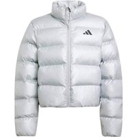 ADIDAS Kinder Jacke Kunstdaunen Glam, Größe 152 in Grau
