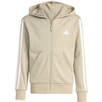 ADIDAS Kinder Kapuzensweat ESSENTIALS FULL ZIP, Größe 140 in Braun