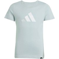 ADIDAS Kinder Shirt Everyday Glam Graphic, Größe 140 in Grün