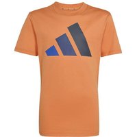 ADIDAS Kinder Shirt J BL TEE 160, Größe 164 in Braun