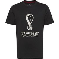 ADIDAS Kinder Shirt OE TEE Y, Größe 128 in Schwarz