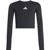 ADIDAS Kinder Shirt TECHFIT, Größe 152 in Schwarz