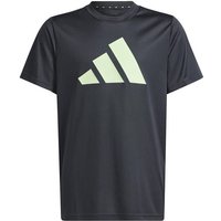 ADIDAS Kinder Shirt Train Essentials AEROREADY Logo Regular-Fit, Größe 140 in Grau