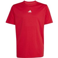 ADIDAS Kinder Shirt Train Essentials Logo Regular Fit, Größe 140 in Rot
