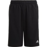 ADIDAS Kinder Shorts Essentials 3-Streifen Woven, Größe 128 in Schwarz