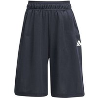 ADIDAS Kinder Shorts Stadium Mesh, Größe 140 in Schwarz