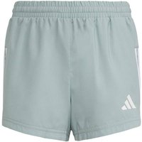 ADIDAS Kinder Shorts Train Essentials 3-Streifen, Größe 152 in Silber