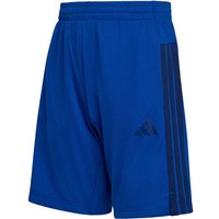 ADIDAS Kinder Shorts Train Essentials 3-Streifen, Größe 176 in Blau