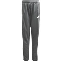 ADIDAS Kinder Sporthose 3-Streifen, Größe 128 in Grau