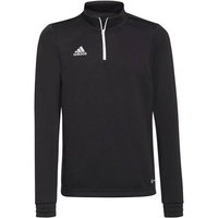 ADIDAS Kinder Sweatshirt Entrada 22 Training, Größe 128 in Schwarz