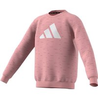 ADIDAS Kinder Sweatshirt U 3 BAR CREW, Größe 140 in Pink