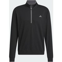 ADIDAS Lightweight Half-Zip Top, Größe M in Schwarz