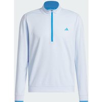 ADIDAS Lightweight Half-Zip Top, Größe XL in Blau