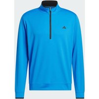 ADIDAS Lightweight Half-Zip Top, Größe M in Blau