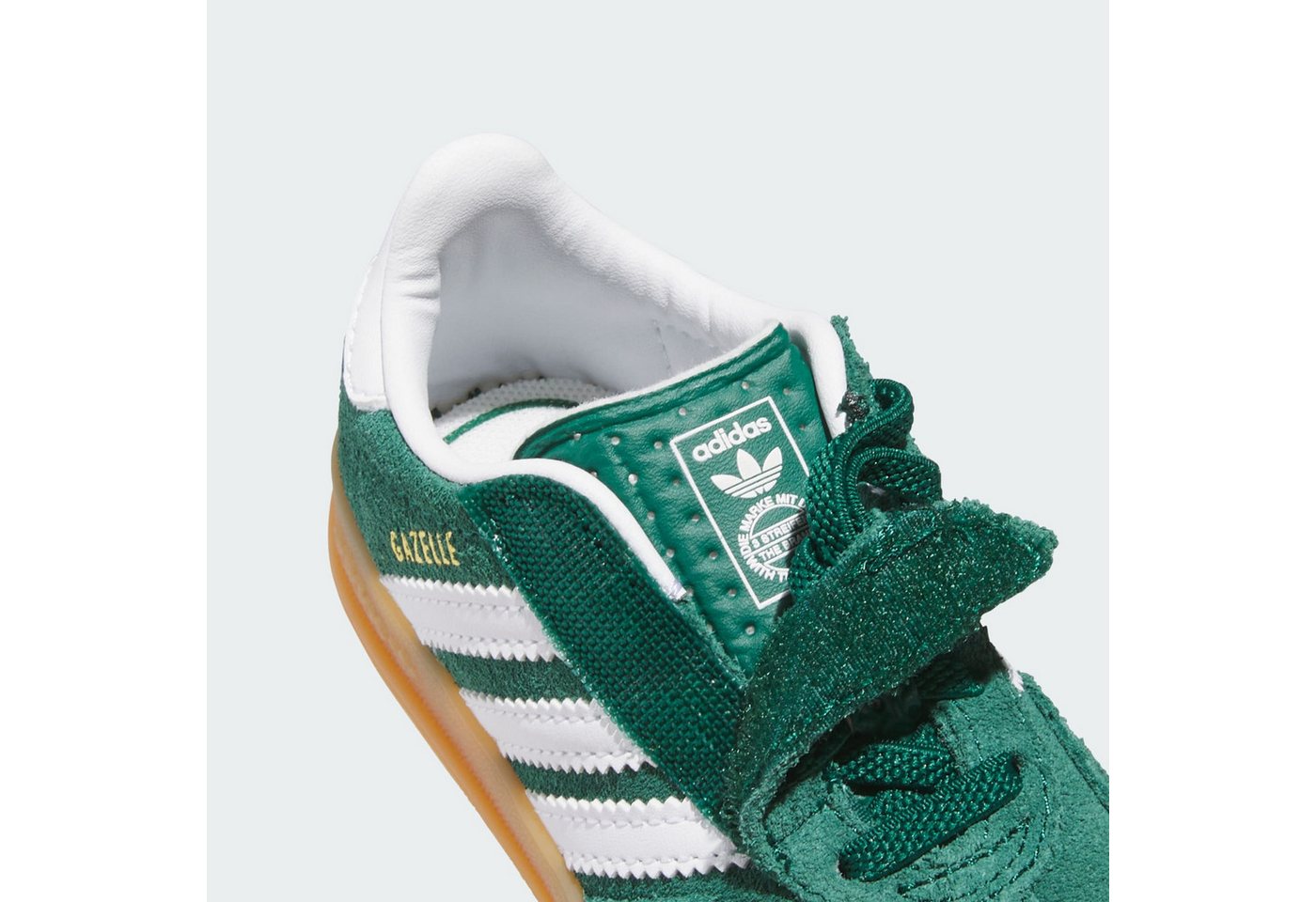 adidas Originals GAZELLE INDOOR COMFORT CLOSURE ELASTIC LACE SCHUH Sneaker – Bild 5 von 5
