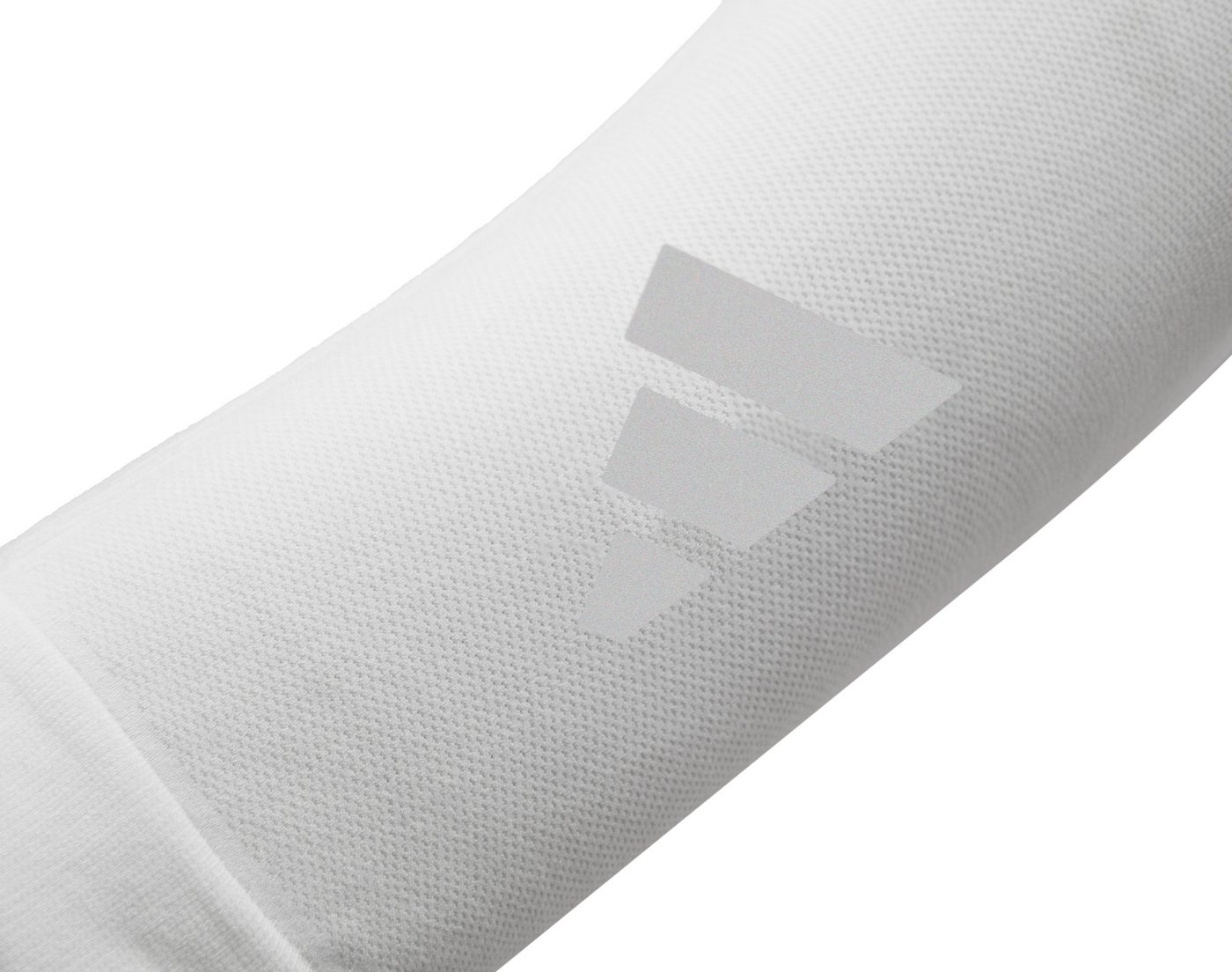 adidas Performance Armstulpen Adidas Compression Arm Sleeves Weiß in verschiedenen Größen Atmungsaktive Kompression fördert Luftzirkulation und Kühlung – Bild 2 von 5