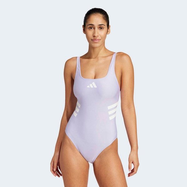 adidas Performance Badeanzug 3-STREIFEN U-BACK