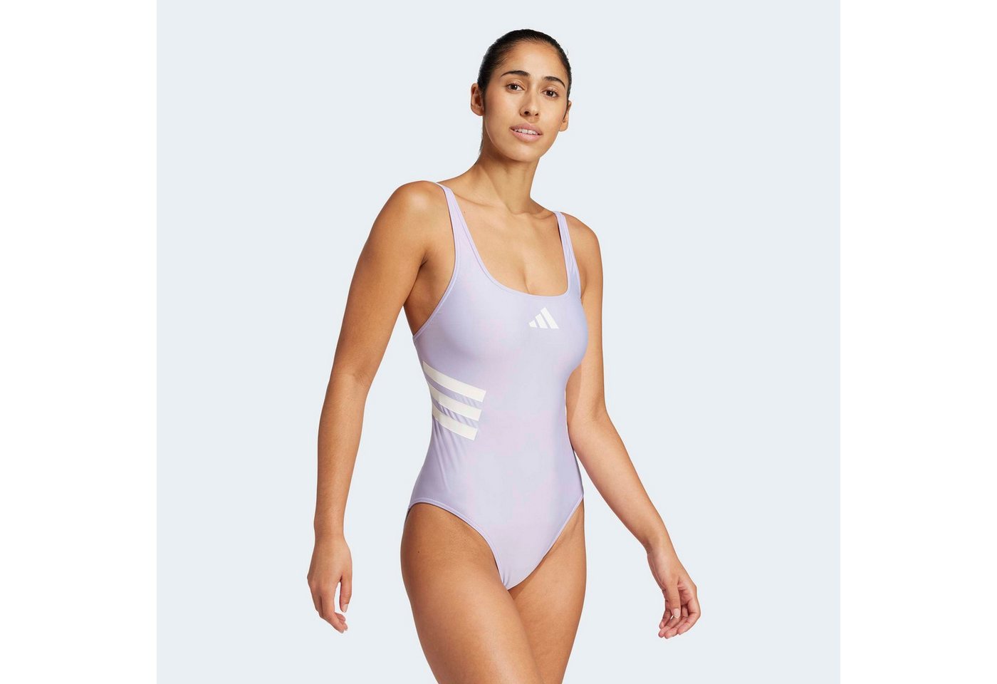 adidas Performance Badeanzug 3-STREIFEN U-BACK – Bild 2 von 5