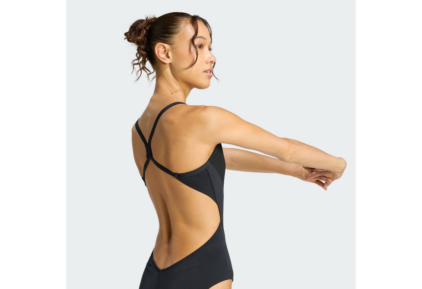 adidas Performance Badeanzug RIPSTREAM TEAM THIN STRAPS C-BACK BADEANZUG (1-St) – Bild 4 von 5