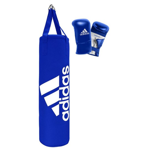 adidas Performance Boxsack Blue Corner Boxing Kit (Set, 2-tlg., mit Boxhandschuhen)
