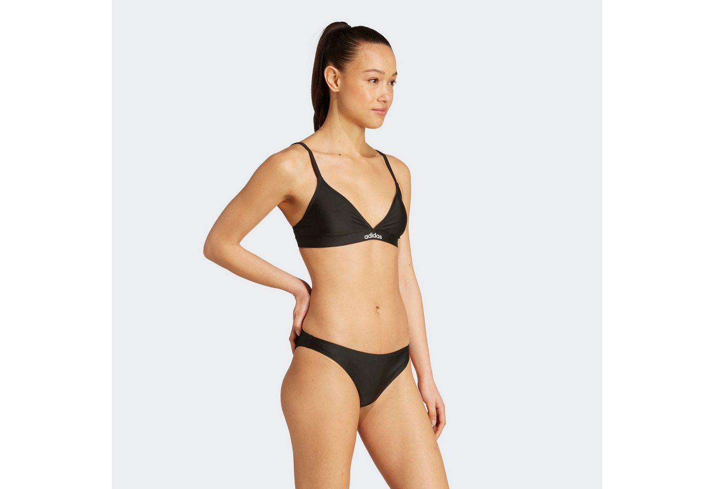 adidas Performance Bustier-Bikini TRIANGLE BIKINI SET MIT 2-WEGE-VERSTELLBAREN TRÄGERN mit herausnehmbarem Polster, 2-Wege-verstellbare Rückenträger – Bild 2 von 5