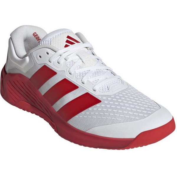 adidas Performance Dropset 4 Power Trainer weiss/rot Herren Fitnessschuh