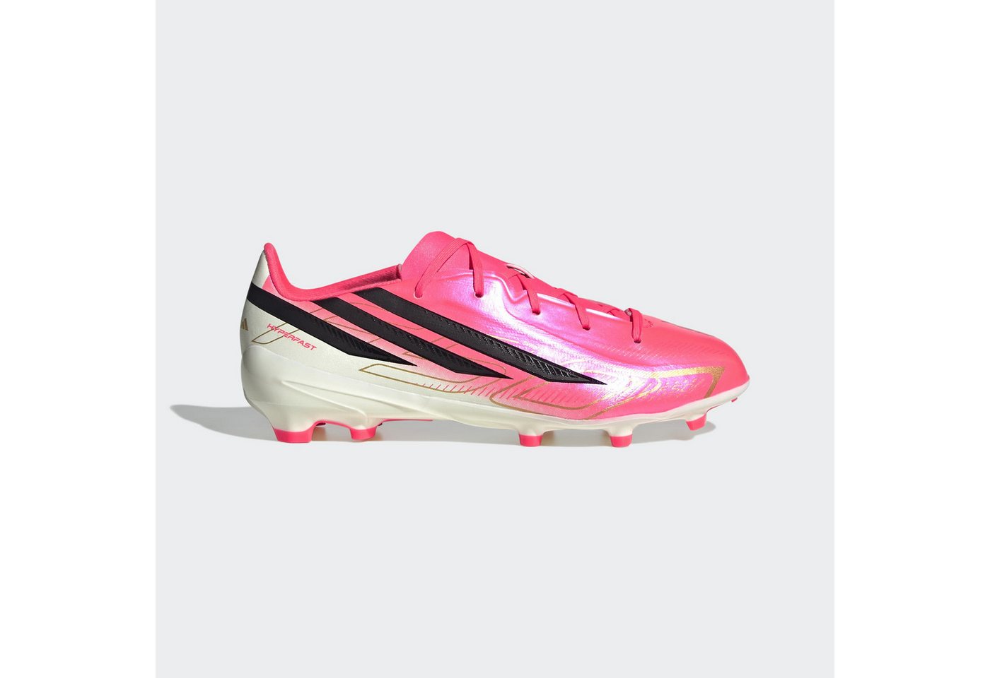 adidas Performance F50 HYPERFAST LEAGUE KIDS, NATURRASEN Fußballschuh (für Kinder & Jugendliche) für Rasen und feste Böden, gespielt bei der WM – Bild 2 von 5