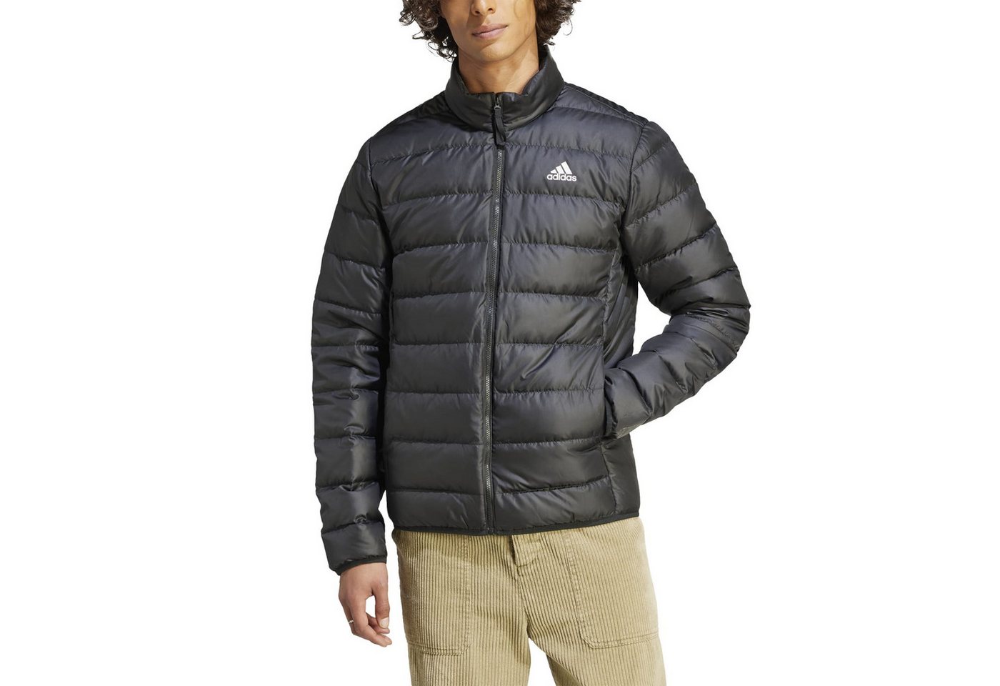 adidas Performance Funktionsjacke Daunenjacke Essentials Light Down Jacket schwarz Herren – Bild 3 von 5