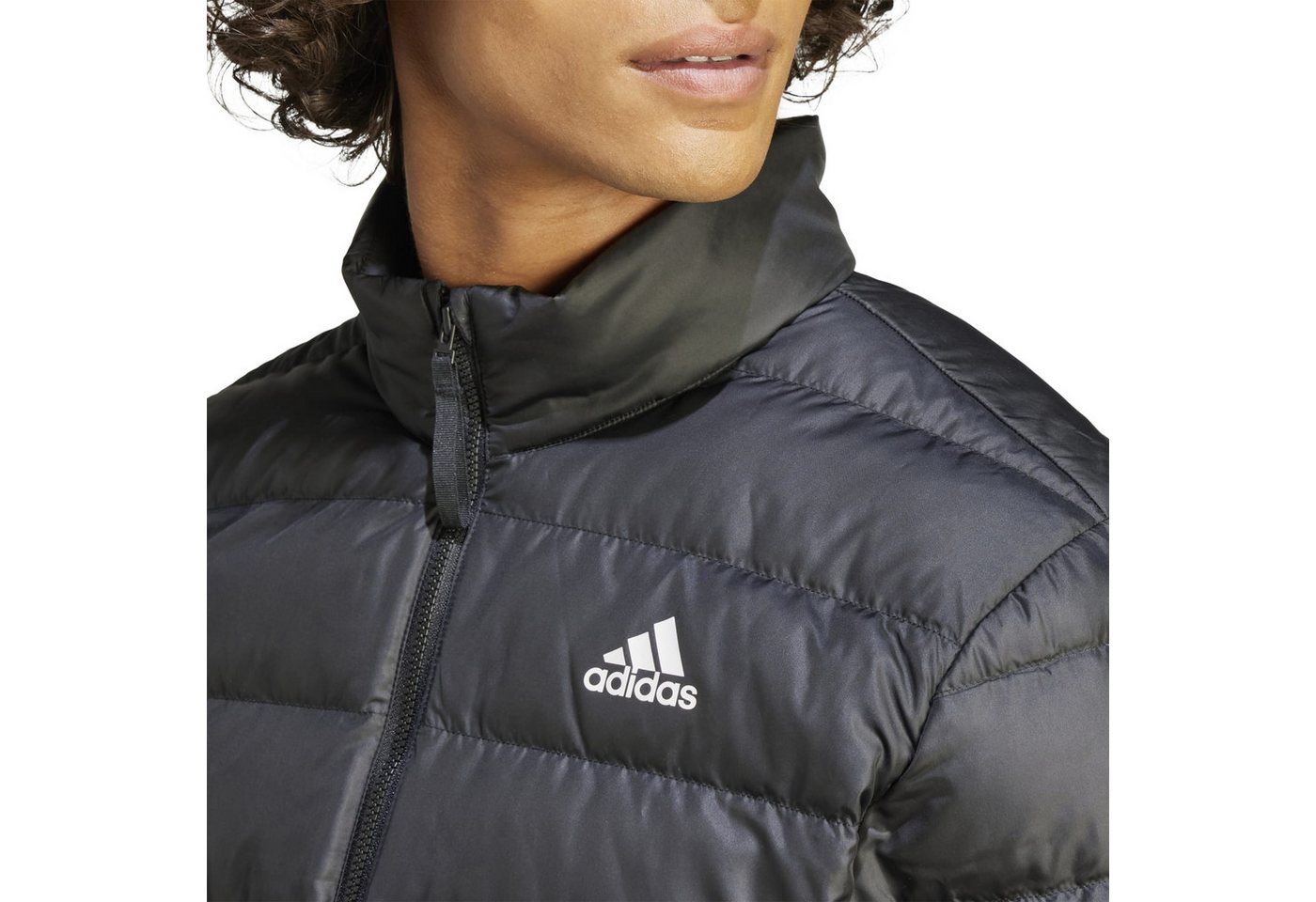 adidas Performance Funktionsjacke Daunenjacke Essentials Light Down Jacket schwarz Herren – Bild 5 von 5
