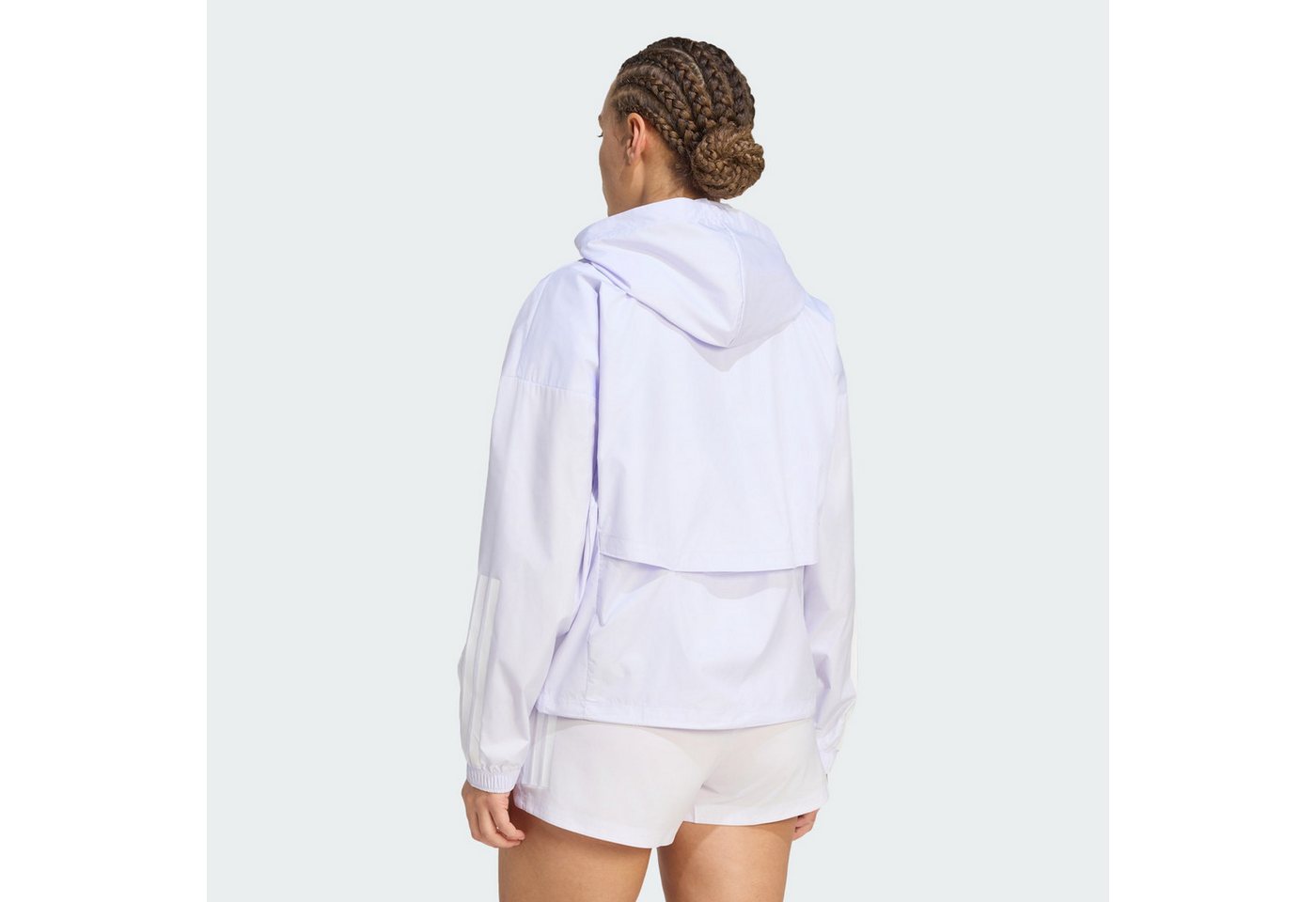 adidas Performance Funktionsjacke HYPERGLAM 3-STREIFEN WINDBREAKER (1-St) – Bild 2 von 5