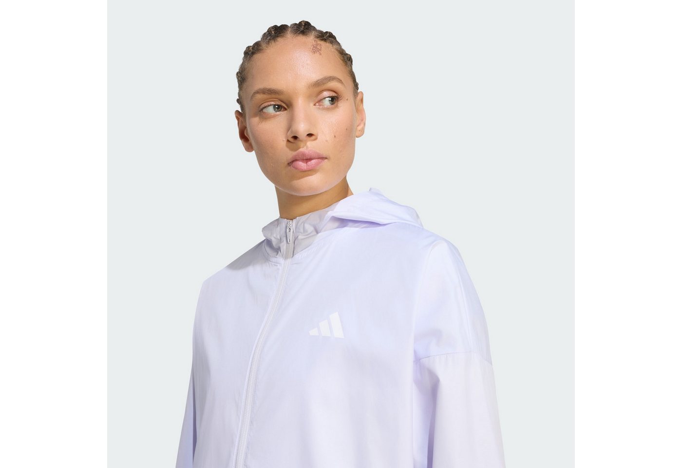 adidas Performance Funktionsjacke HYPERGLAM 3-STREIFEN WINDBREAKER (1-St) – Bild 4 von 5