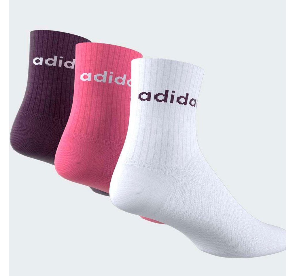 adidas Performance Funktionssocken LINEAR KIDS CREW 3 PAAR PRO PACKUNG (3-Paar) – Bild 5 von 5