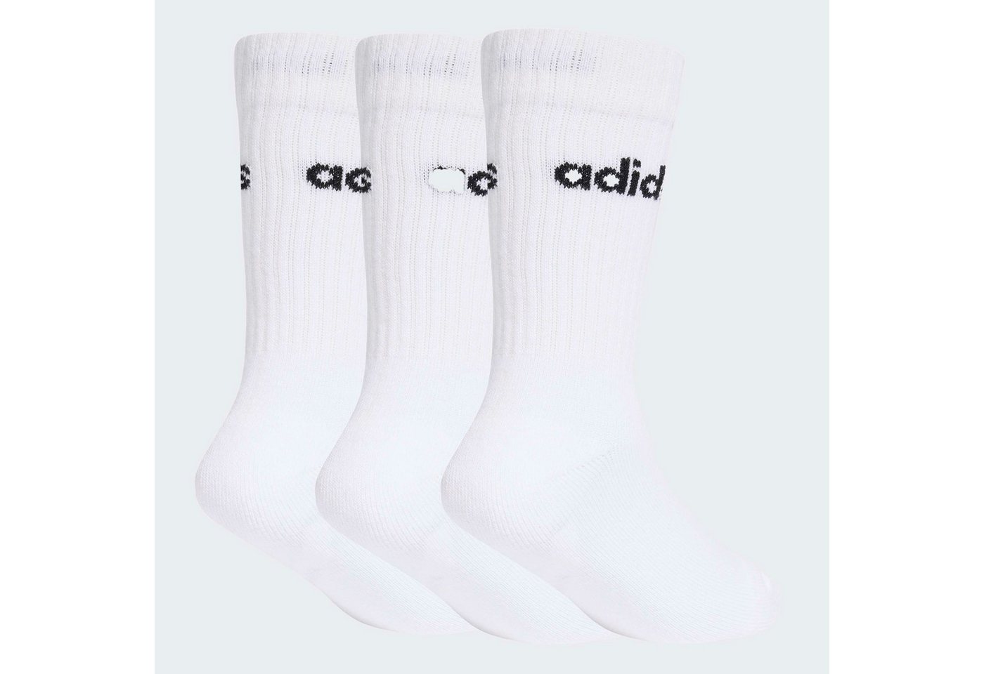 adidas Performance Funktionssocken LINEAR KIDS CREW 3ER-PACK (3-Paar) – Bild 2 von 4