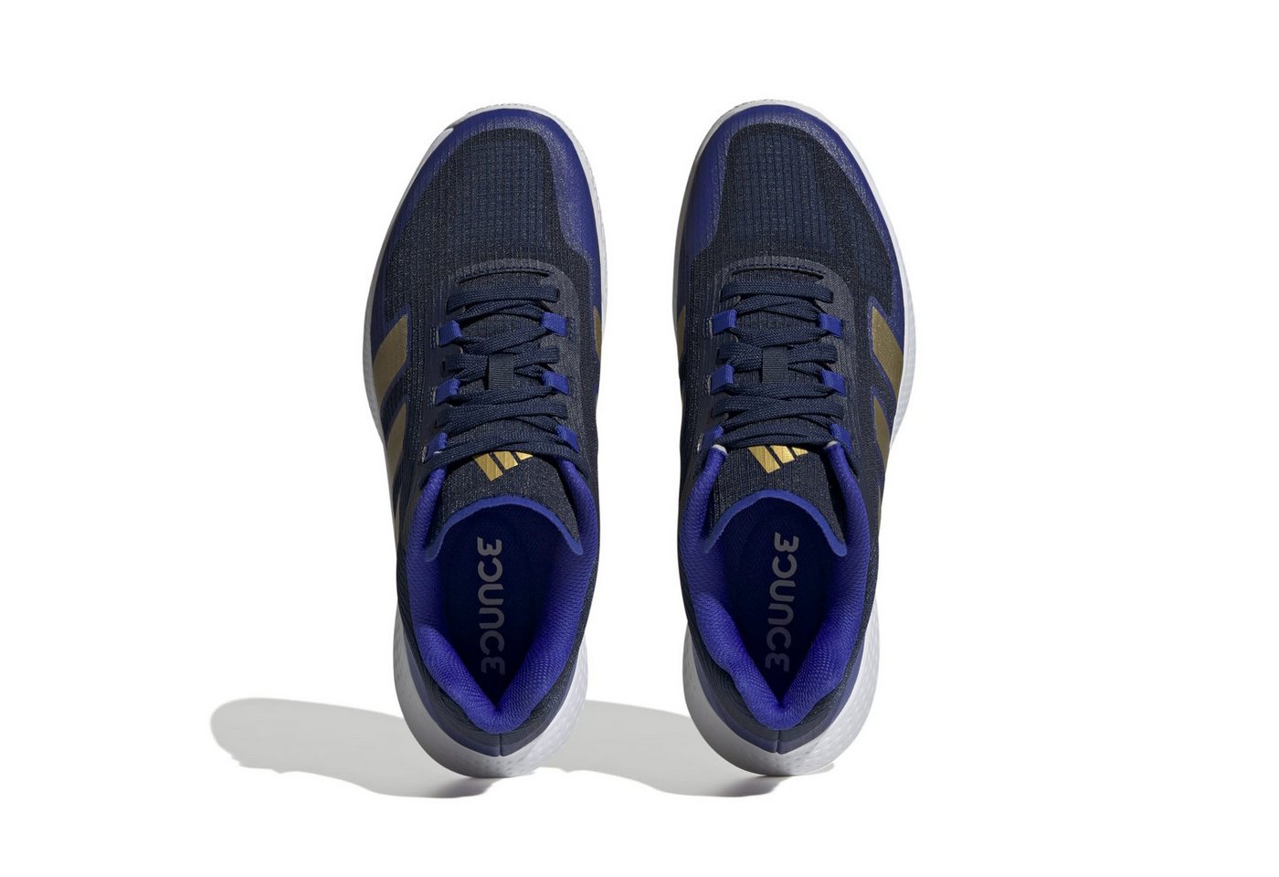 adidas Performance Hallen-Indoorschuhe ForceBounce 2.0 navyblau Herren Badmintonschuh – Bild 3 von 5