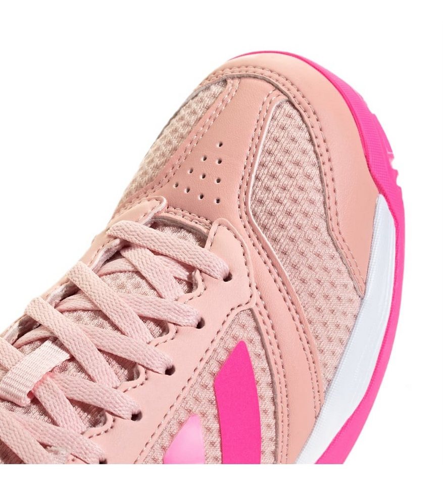 adidas Performance Hallen-Indoorschuhe Ligra 8 rosa Kinder Badmintonschuh – Bild 5 von 5