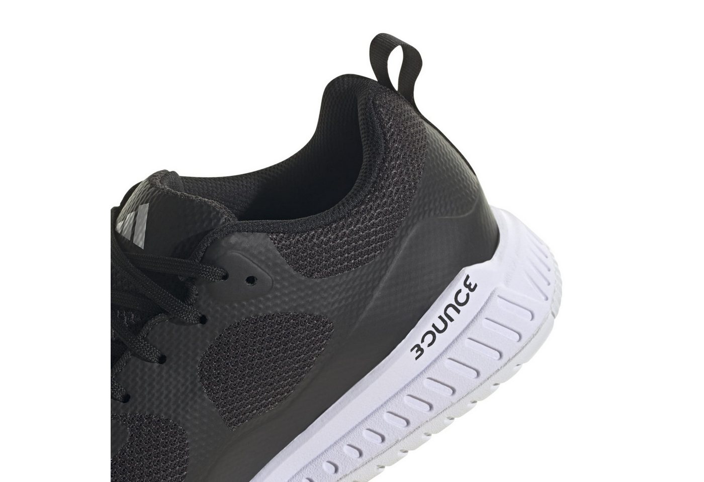 adidas Performance Hallen-Indooschuhe Court Team Bounce 2.0 schwarz Herren Badmintonschuh – Bild 2 von 5