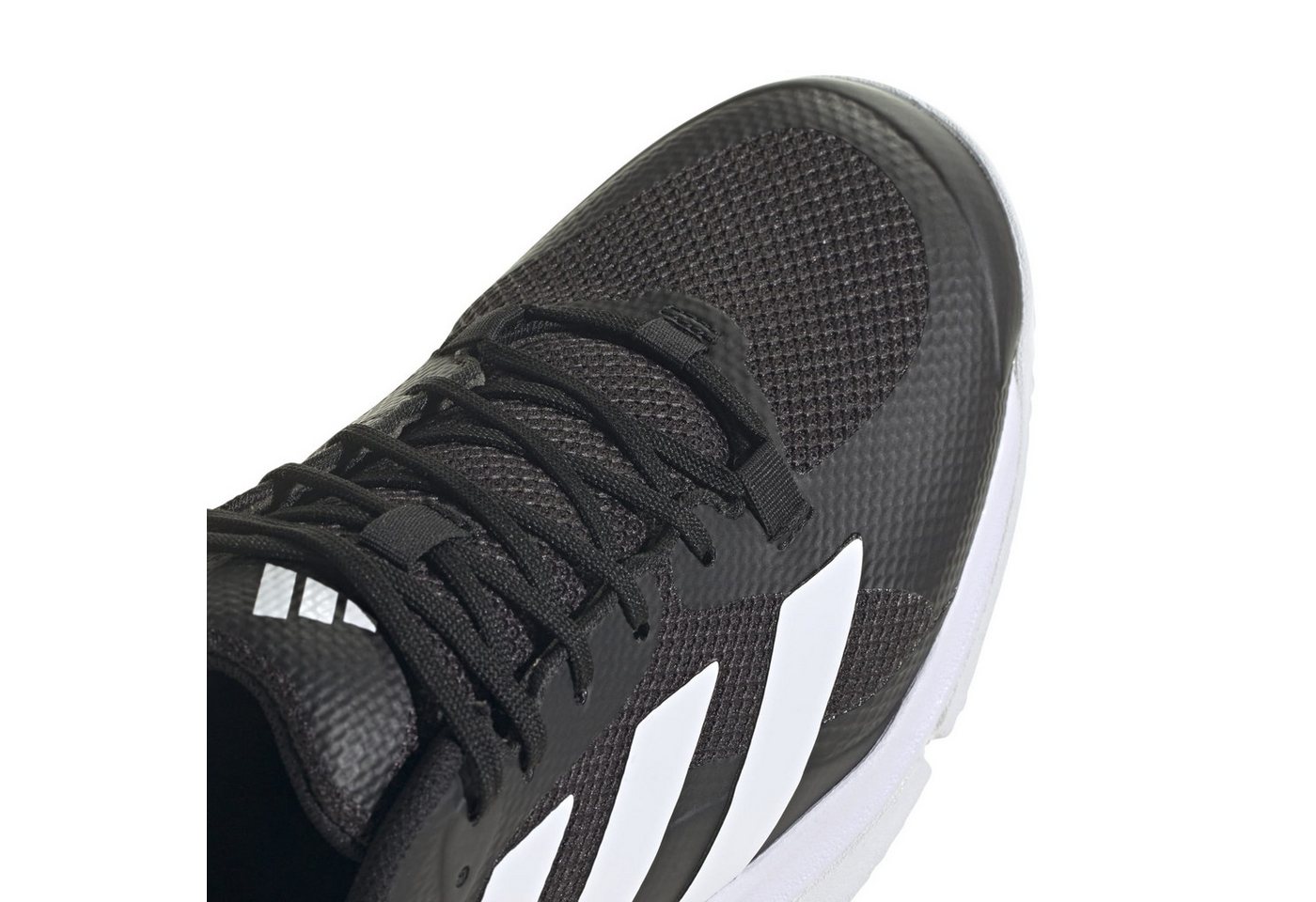 adidas Performance Hallen-Indooschuhe Court Team Bounce 2.0 schwarz Herren Badmintonschuh – Bild 3 von 5