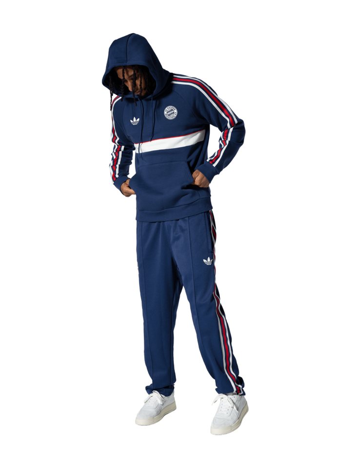 adidas Performance Kapuzenpullover FC Bayern München, Hoodie Away, Herren, Navy – Bild 2 von 5