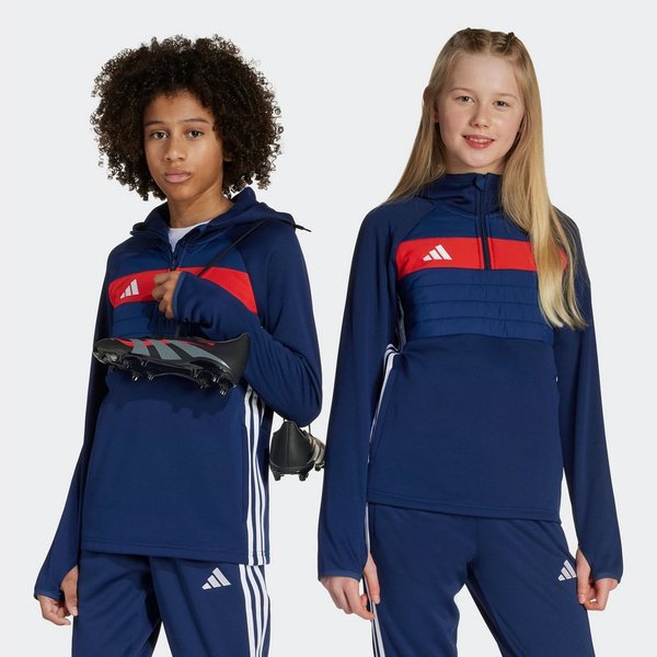 adidas Performance Kapuzensweatshirt TIRO 25 ESSENTIALS WINTERIZED TRAININGSOBERTEIL FÜR KINDER