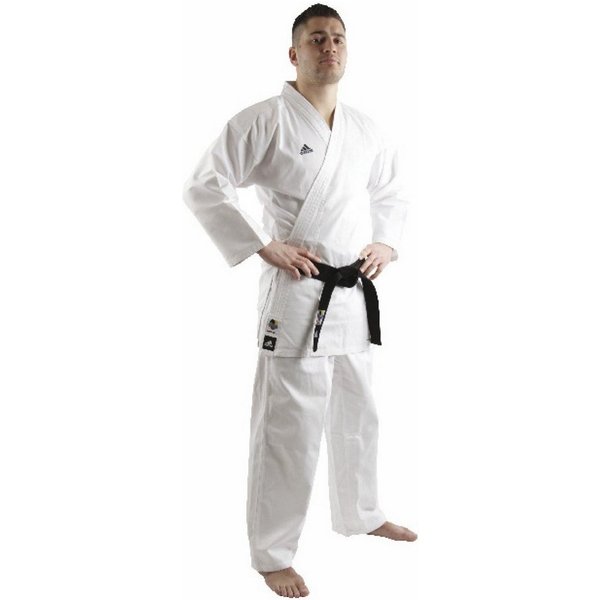adidas Performance Karateanzug Club Training für Einsteiger und Fortgeschrittene mit Jacke und Hose