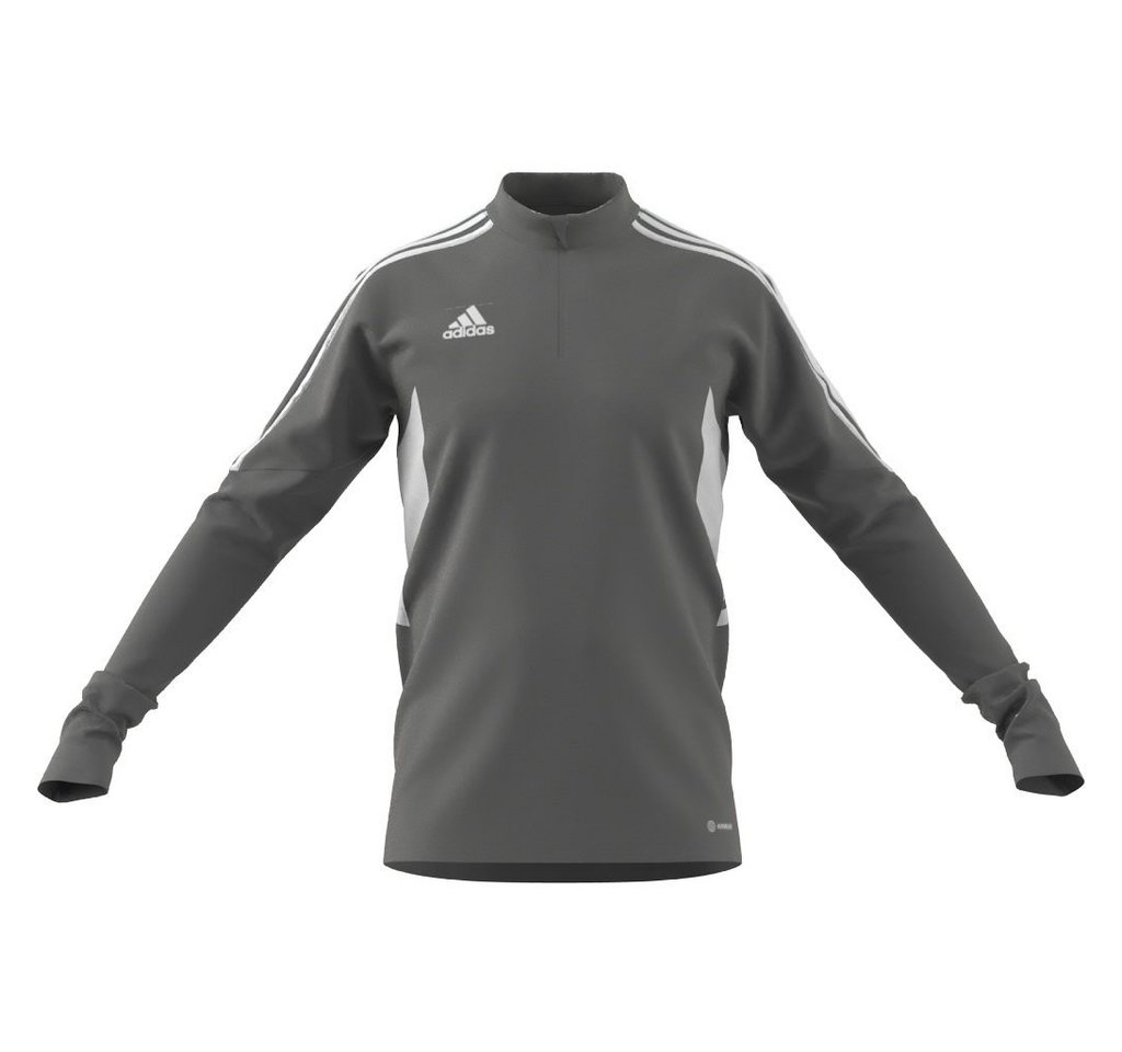 adidas Performance Langarmshirt Condivo 22 Top (rec. Polyester, bequem Passform) grau Herren – Bild 2 von 5