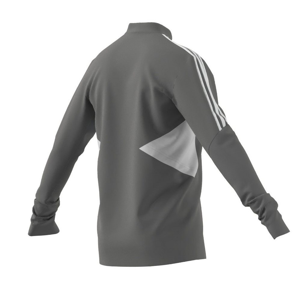 adidas Performance Langarmshirt Condivo 22 Top (rec. Polyester, bequem Passform) grau Herren – Bild 5 von 5