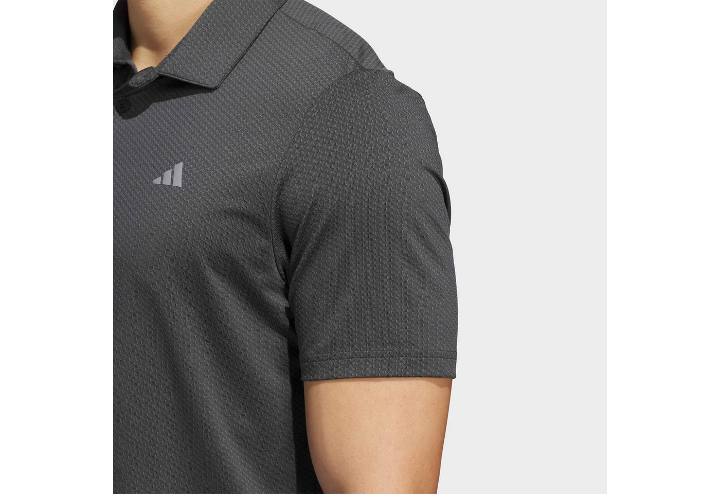 adidas Performance Poloshirt PERF TXT POLO mit strukturierter Optik, aus Single Jersey – Bild 3 von 5