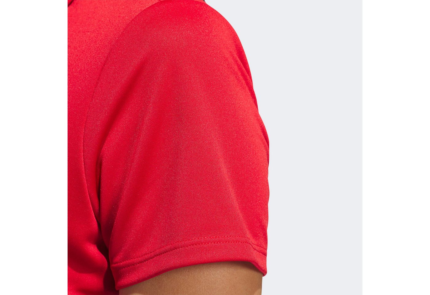adidas Performance Poloshirt SOLID PERFORMANCE SLEEVE FÜR DAMEN mit Druckknopfverschluss, aus Polyester, leichtes Pikeematerial – Bild 5 von 5