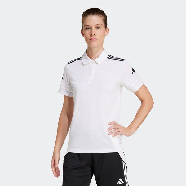 adidas Performance Poloshirt SQUADRA25 COTTON mit Druckknopfverschluss