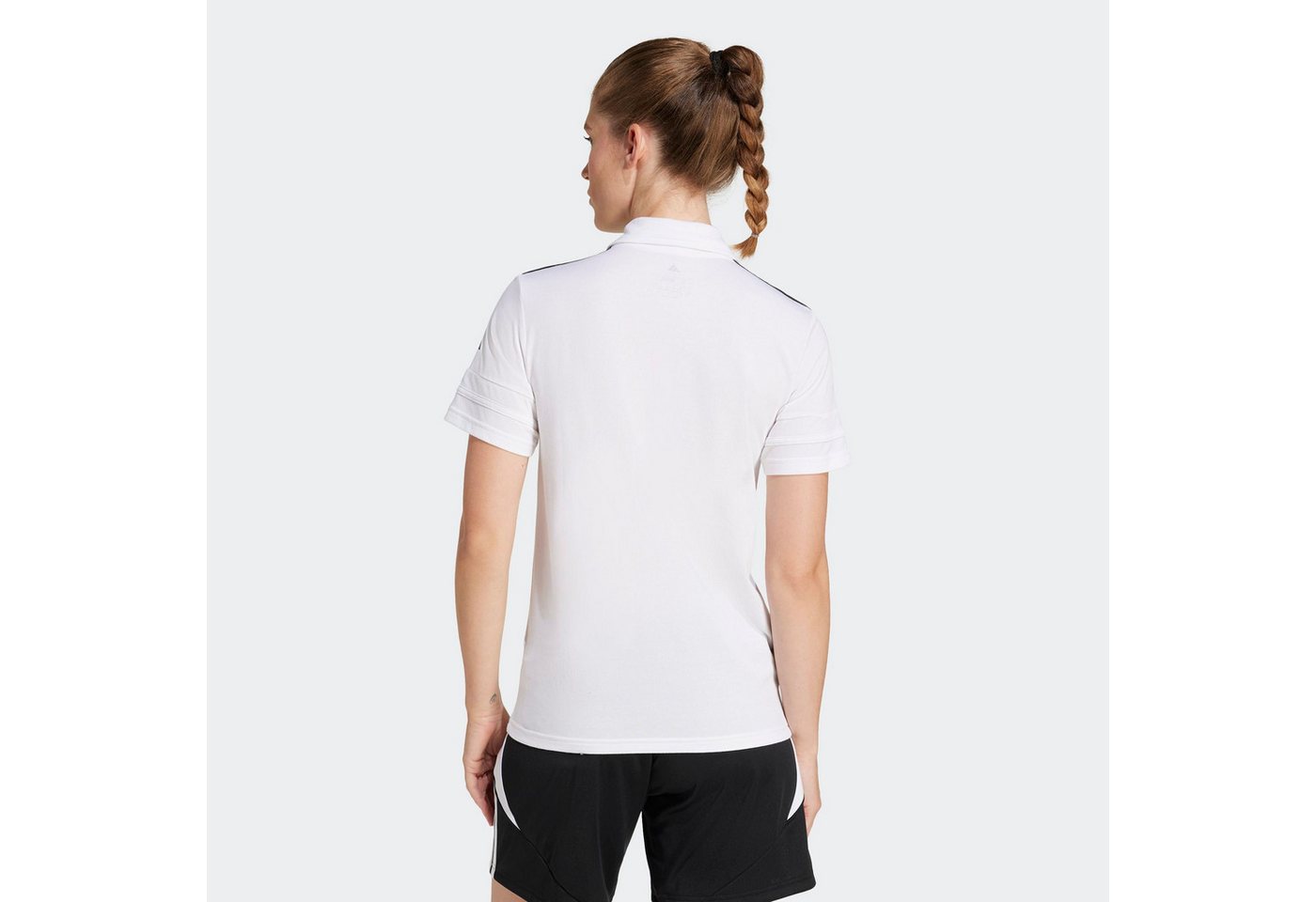 adidas Performance Poloshirt SQUADRA25 COTTON mit Druckknopfverschluss – Bild 3 von 5