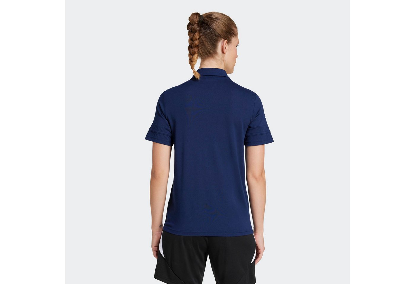 adidas Performance Poloshirt SQUADRA25 COTTON mit Druckknopfverschluss – Bild 3 von 5